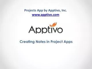 Creating Notes-Project APP