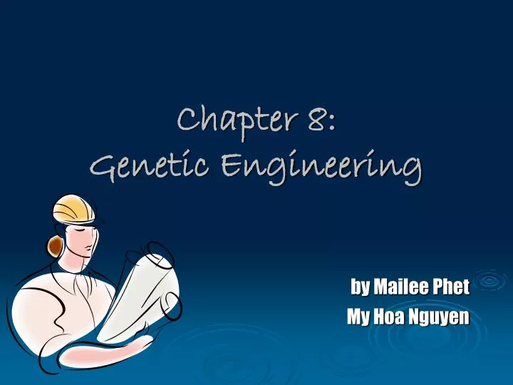 chapter 8 genetic engineering