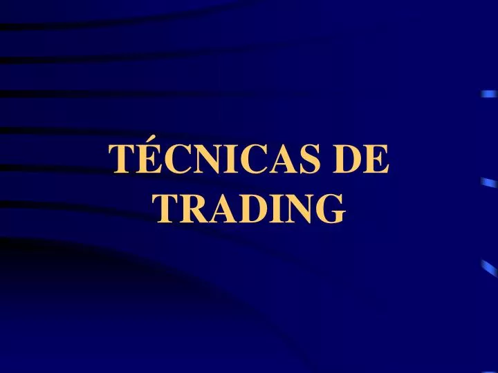 t cnicas de trading