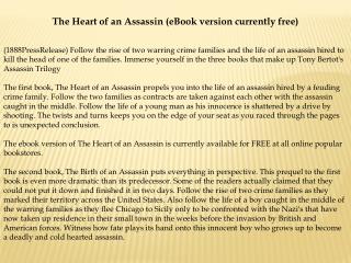 The Heart of an Assassin (eBook version currently free)