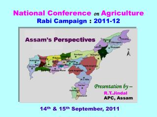 National Conference on Agriculture Rabi Campaign : 2011-12