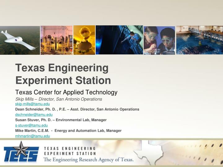 texas engineering experiment station