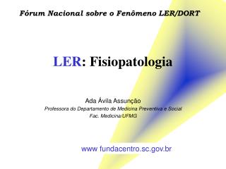 LER : Fisiopatologia