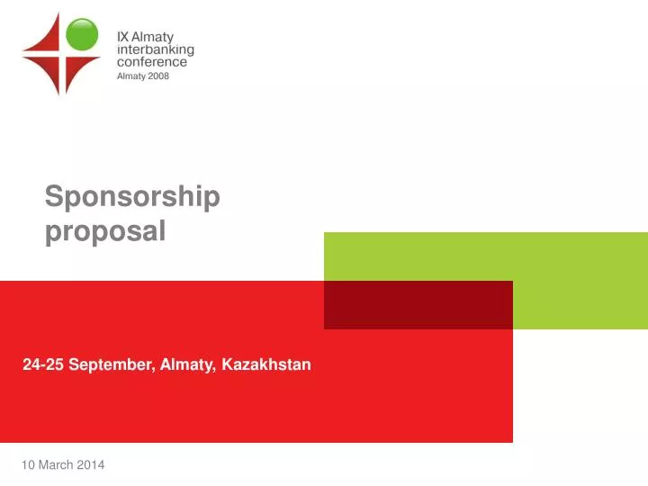 sponsorship proposal