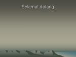 selamat datang - slide 1