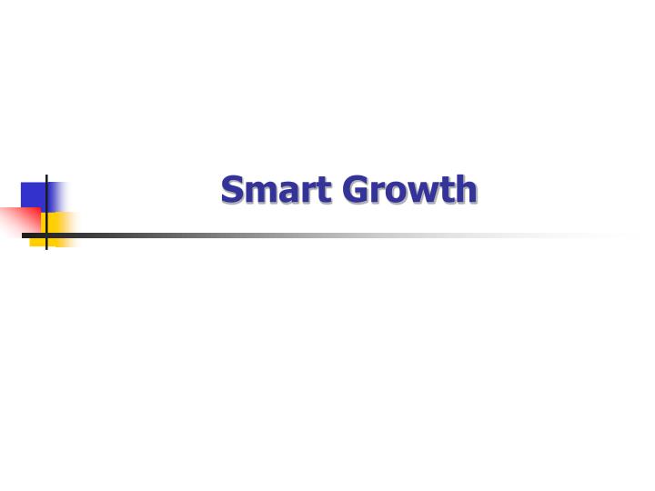 smart growth