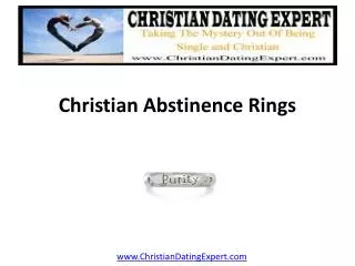 Christian Abstinence Rings