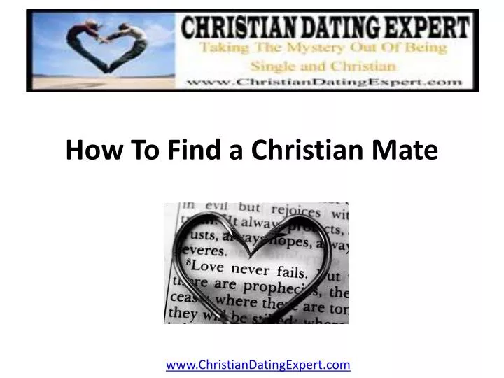 how to find a christian mate