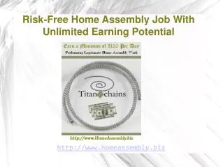 Become a Home Based Assembler With a Legitimate Home Assembl
