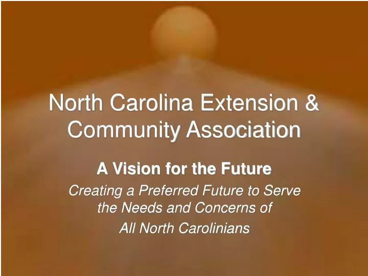 north carolina extension community association