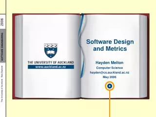 Software Design and Metrics