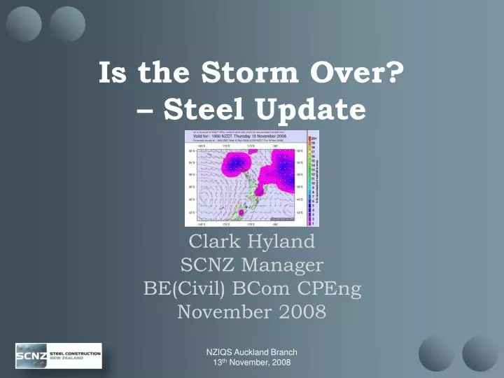 is the storm over steel update