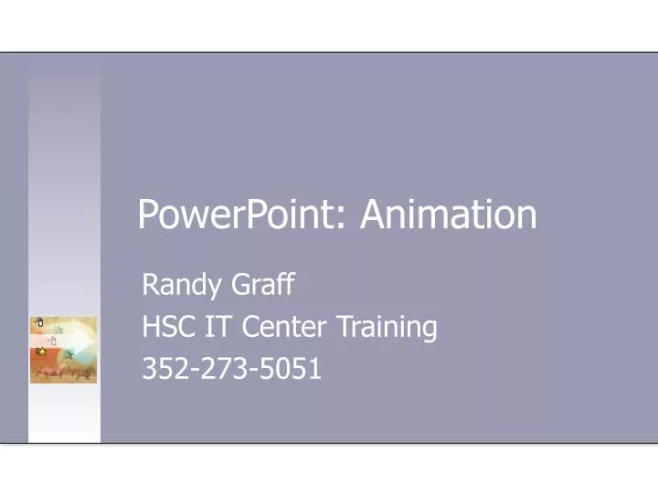 powerpoint animation