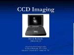 CCD Imaging - slide 1