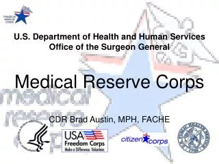 U.S. Department of Health and Human Services Office of the Surgeon General