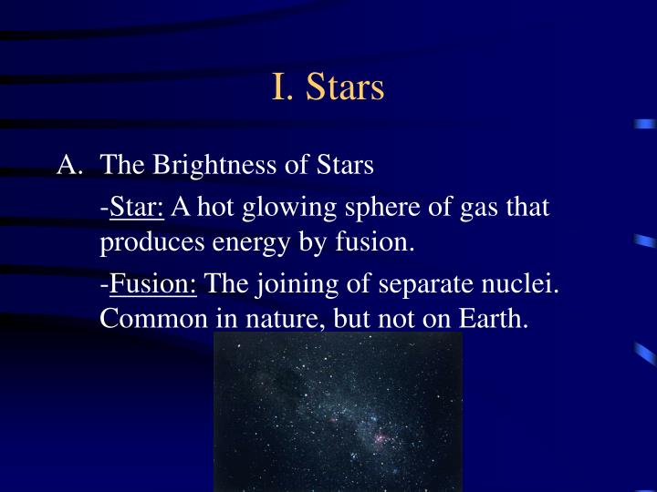 i stars