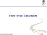 Hierarchical Sequencing - slide 1