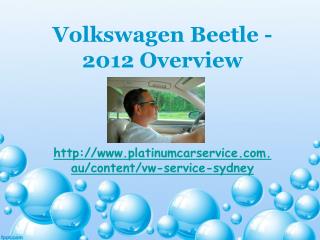 Volkswagen Beetle - 2012 Overview