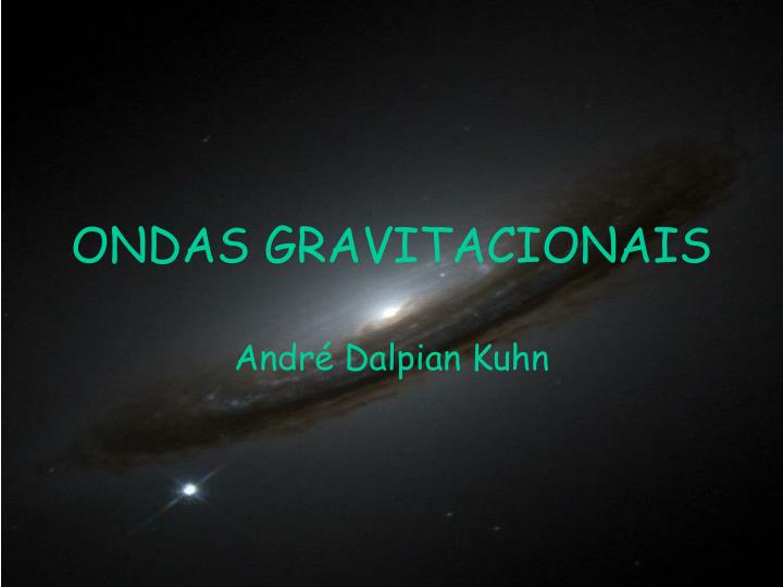 ondas gravitacionais