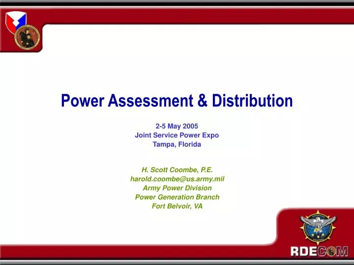 power assessment distribution