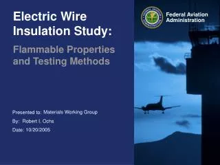 Electric Wire Insulation Study: