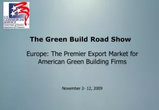 The Green Build Road Show