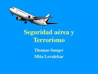 Seguridad aérea y Terrorismo