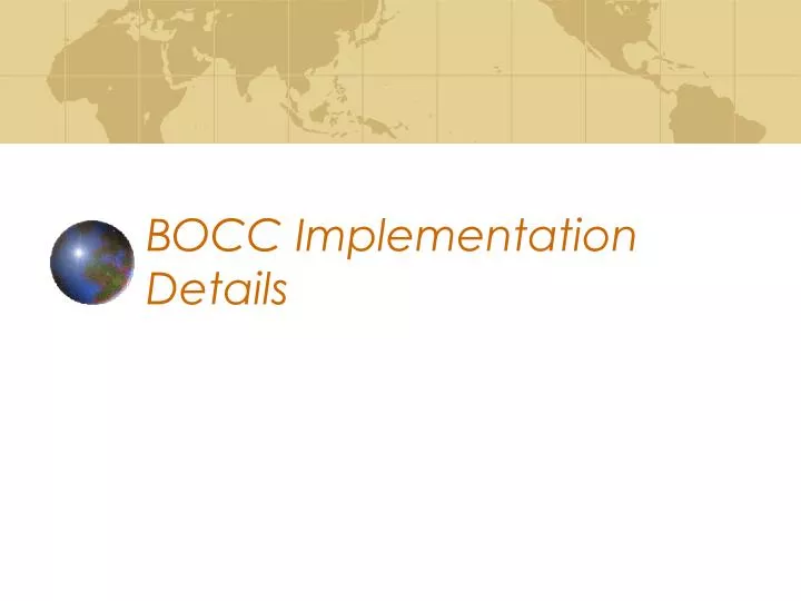 bocc implementation details
