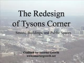 The Redesign of Tysons Corner
