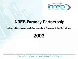 INREB Faraday Partnership