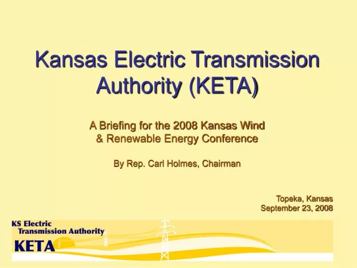 kansas electric transmission authority keta