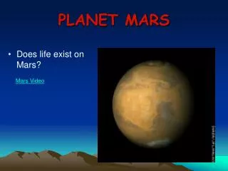 PLANET MARS