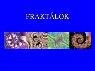 FRAKTÁLOK