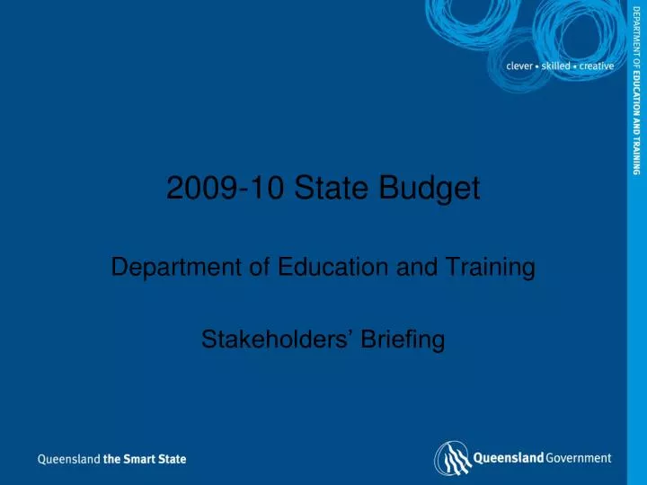 2009 10 state budget
