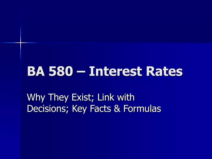 ba 580 interest rates