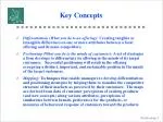 Key Concepts