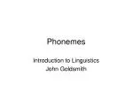 PPT - The 44 phonemes PowerPoint Presentation, free download - ID:5580627