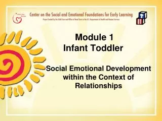 Module 1 Infant Toddler