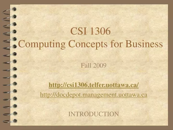 csi 1306 computing concepts for business