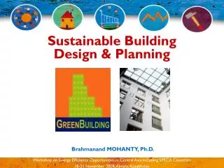 Sustainable Building Design &amp; Planning