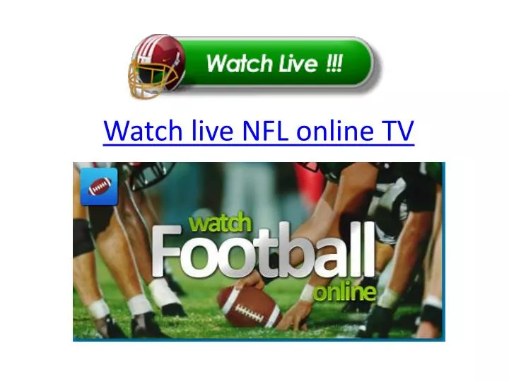 watch live nfl online tv