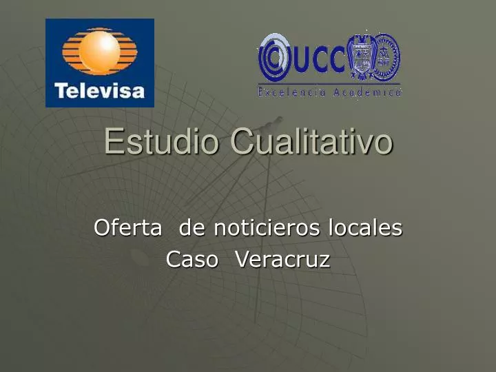 estudio cualitativo