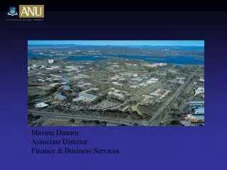 Maxine Danaro Associate Director Finance &amp; Business Services