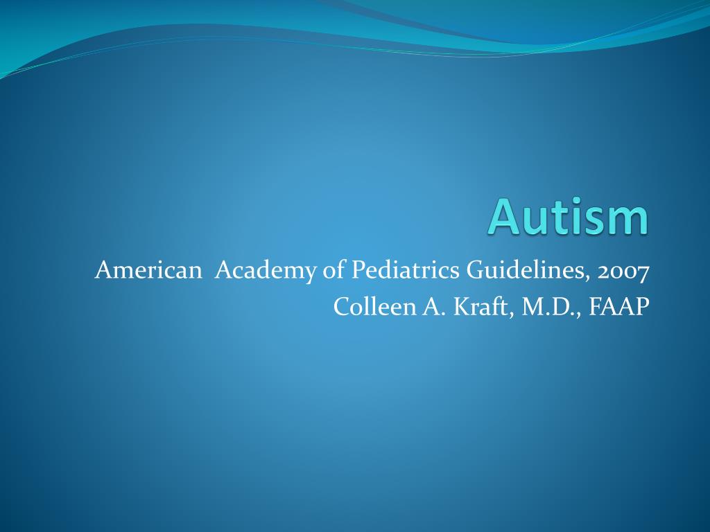 PPT - Autism PowerPoint Presentation, free download - ID:201851