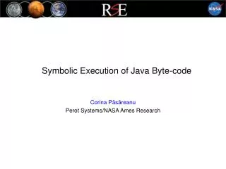 Symbolic Execution of Java Byte-code