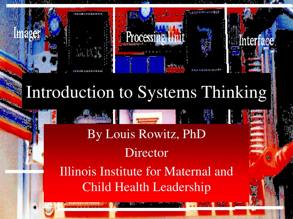 PPT - Introduction to Systems Thinking PowerPoint Presentation, free ...