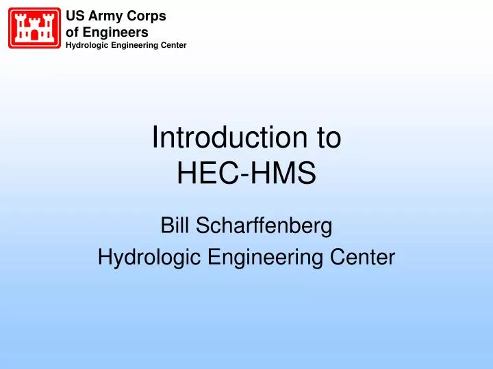introduction to hec hms