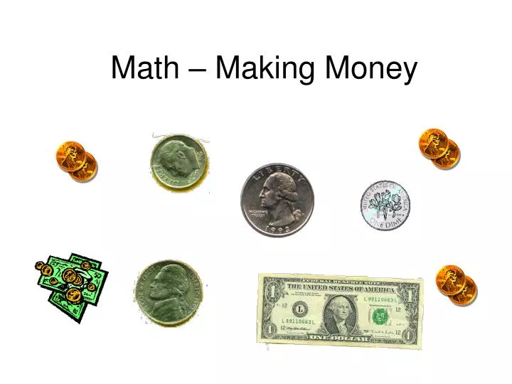math making money