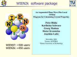 WIEN2k software package