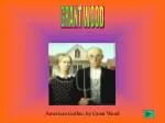 American Gothic, by Grant Wood - slide 1